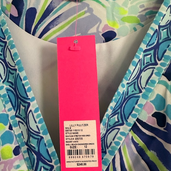 Shaylee stretch midi dress- Lilly Pulitzer - Picture 3 of 4